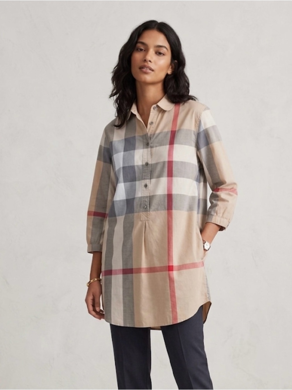 Burberry Brit Longline women’s Shirt